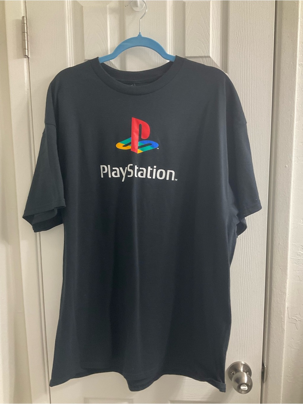 PlayStation Black Short-Sleeve Logo Tee